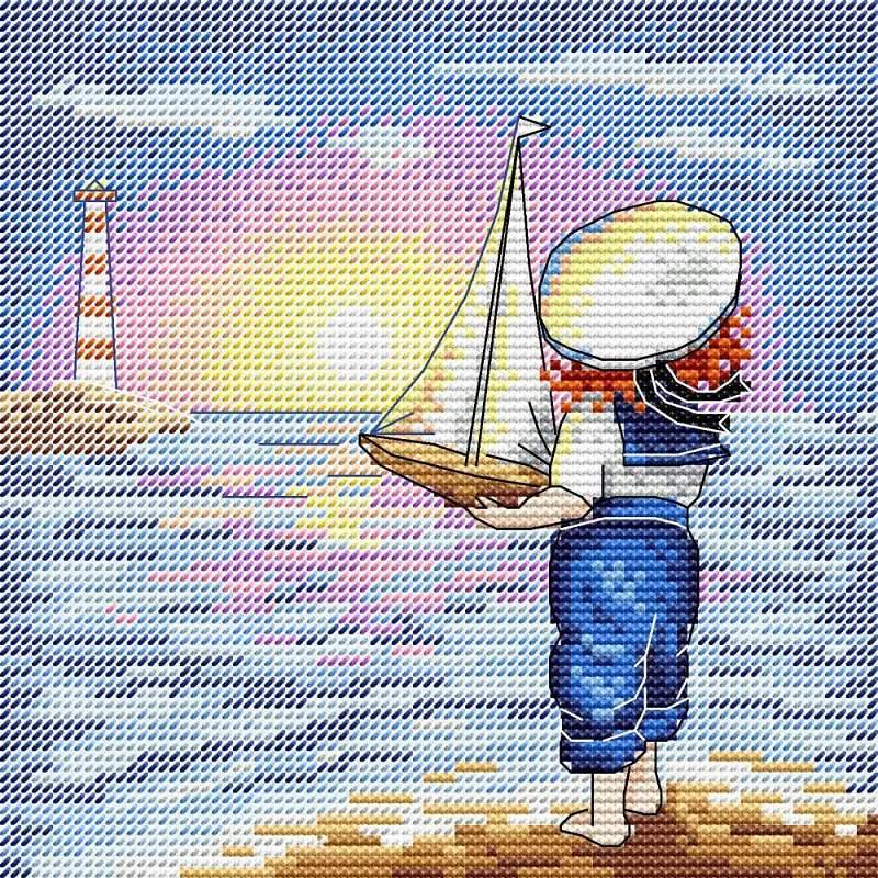 A Long Journey SM-601 Counted Cross-Stitch Kit