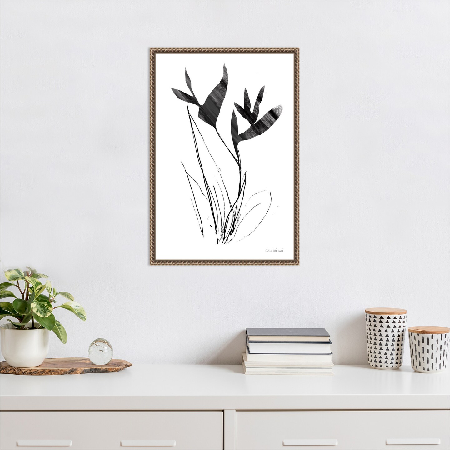 Paradise I by Danhui Nai Framed Canvas Wall Art