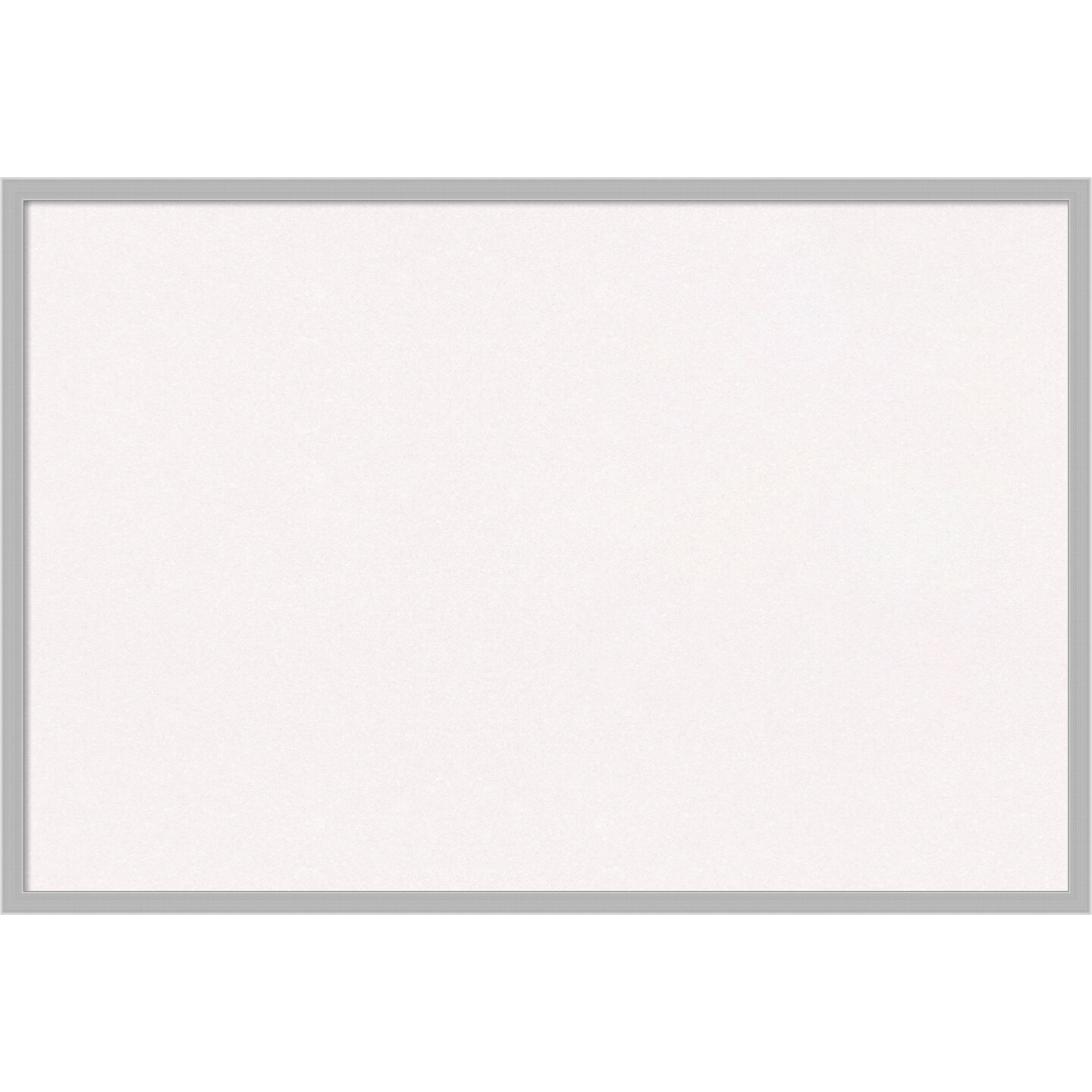 Hera Chrome Framed Corkboard, White Cork