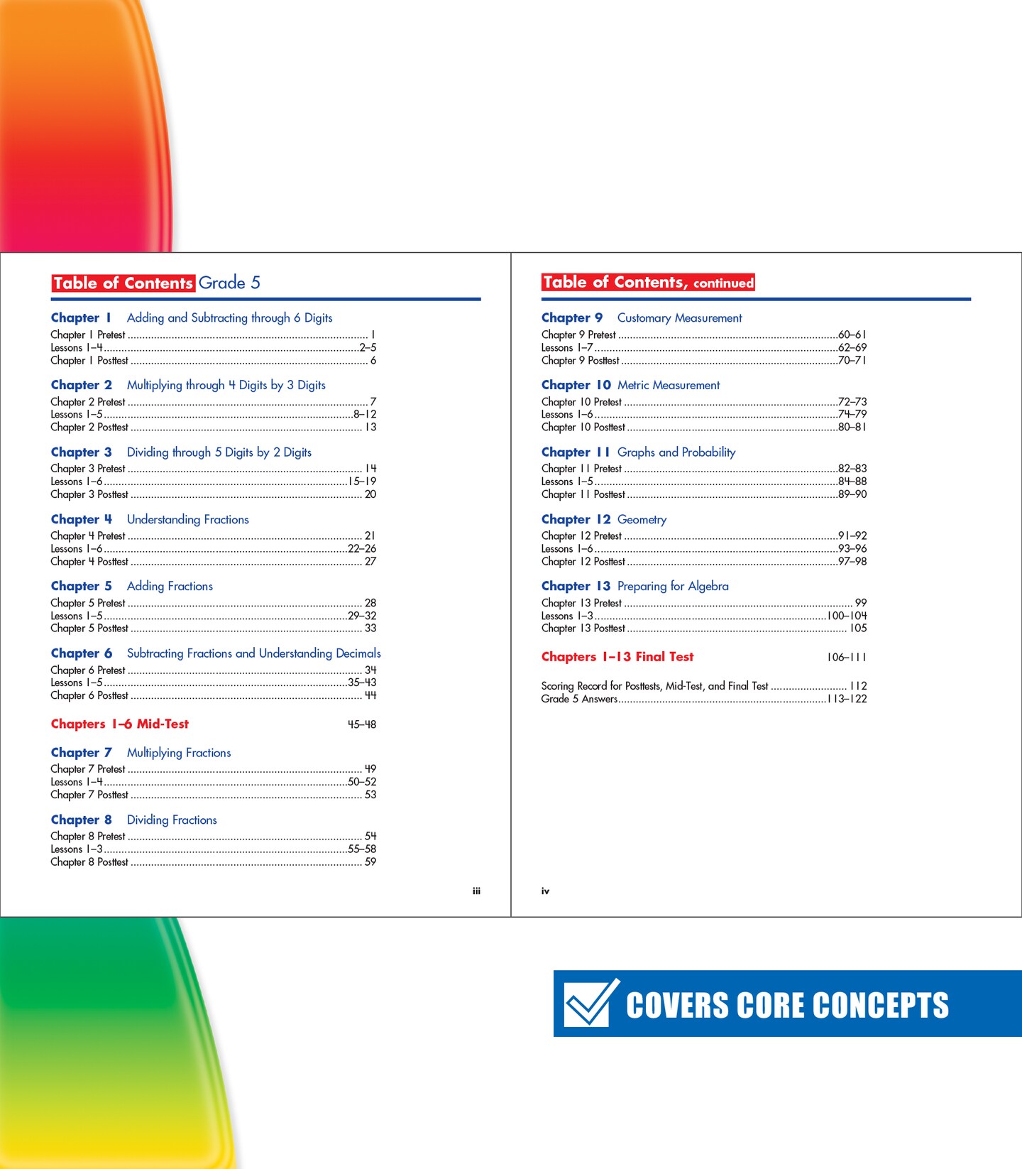 Spectrum Word Problems 5th Grade Math Workbooks, Geometry, Algebra Prep, Fractions, Decimals, Probability, and More Mathematics, Classroom or Homeschool Curriculum
