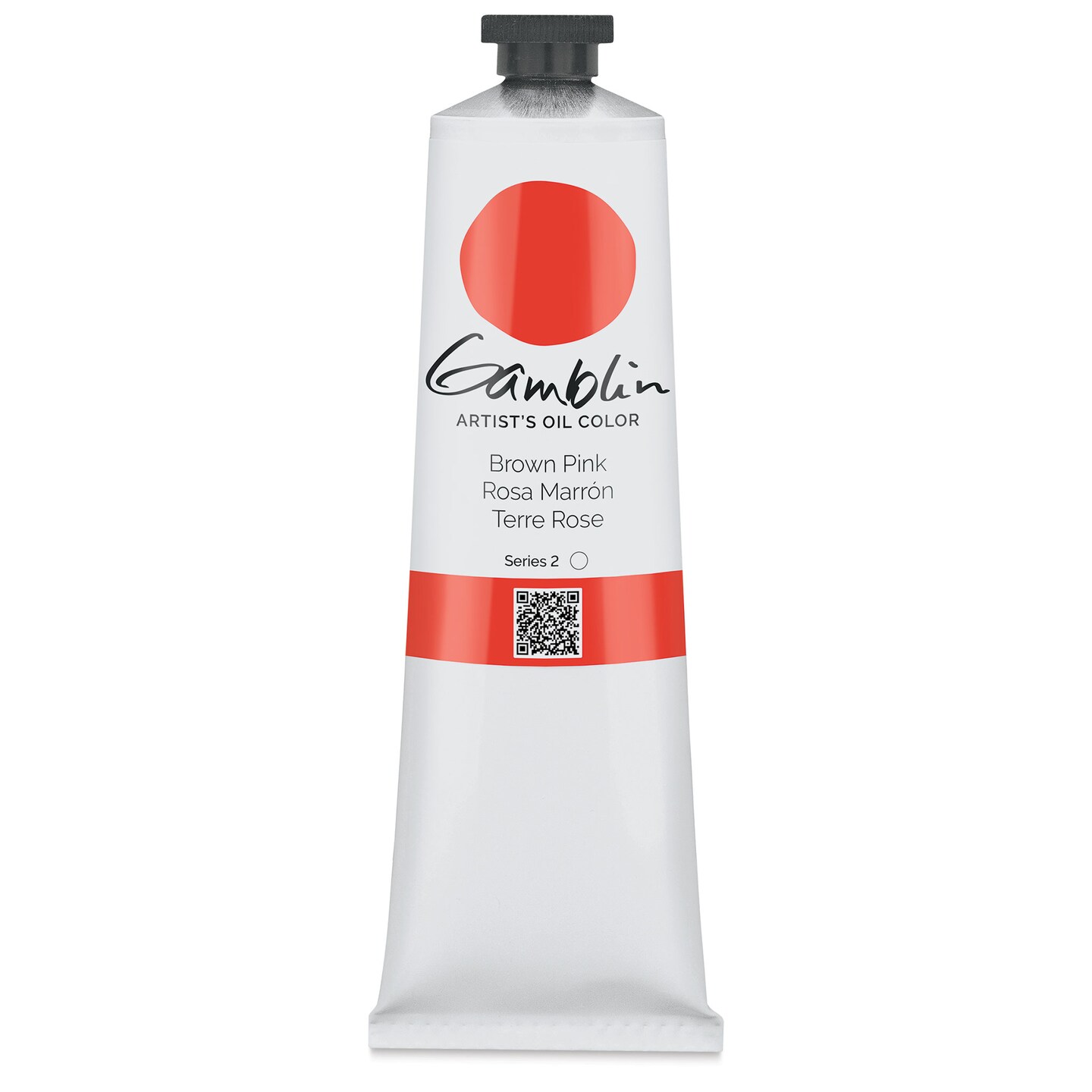 Gamblin Artist&#x27;s Oil Color - Brown Pink, 150 ml tube