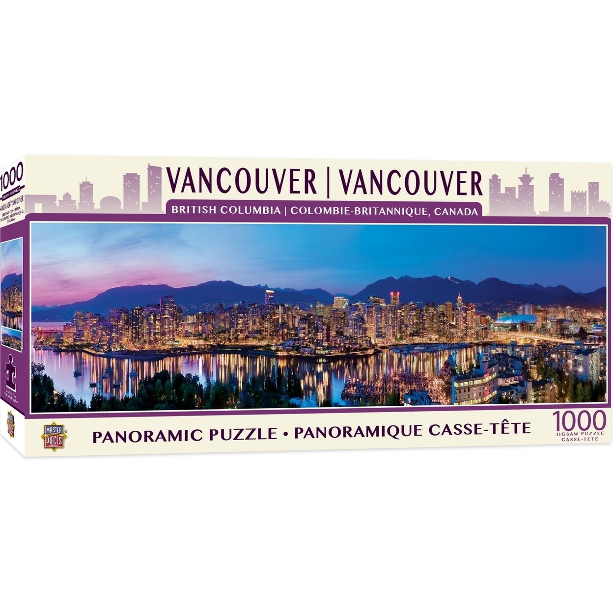 MasterPieces Vancouver British Columbia 1000 Piece Panoramic Jigsaw