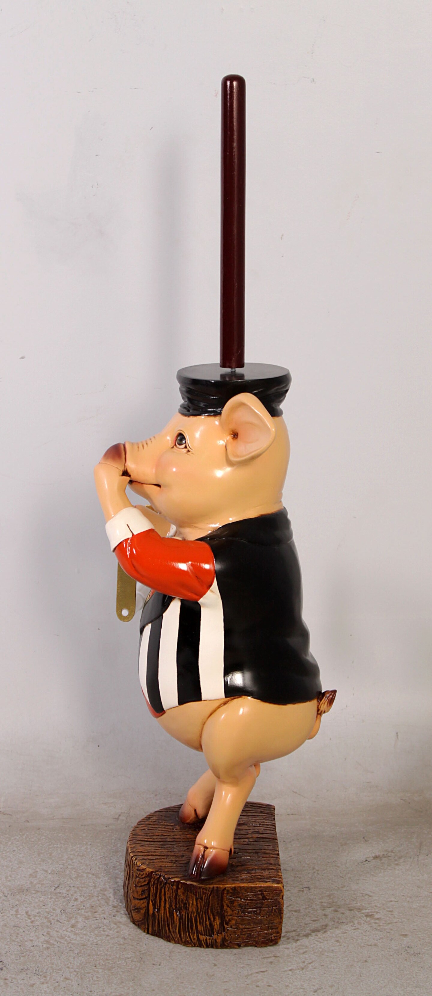 Pig Toilet Paper Holder Statue