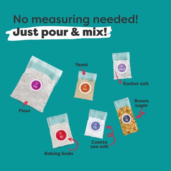 Baketivity Pretzel Making Kit - Real Cooking Set for Kids Ages with Recipe and Ingredients - Kids Baking Set for Girls & Boys - Great Gift for Family Bonding