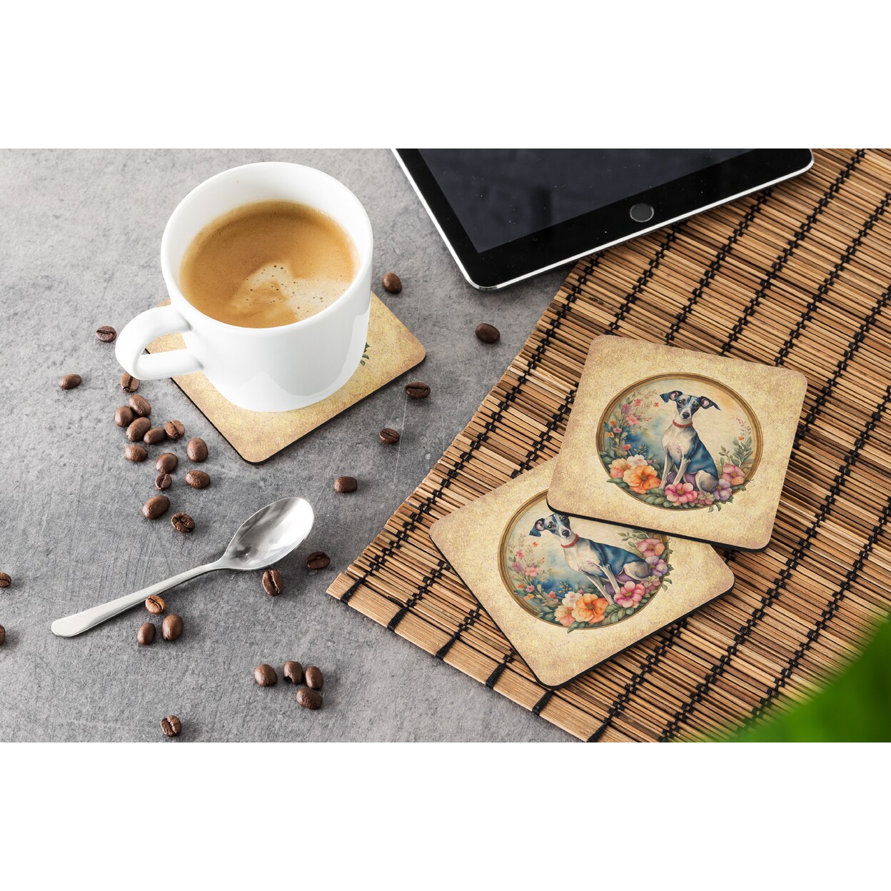 Caroline's Treasures Foam Coaster - Thumbnail 2