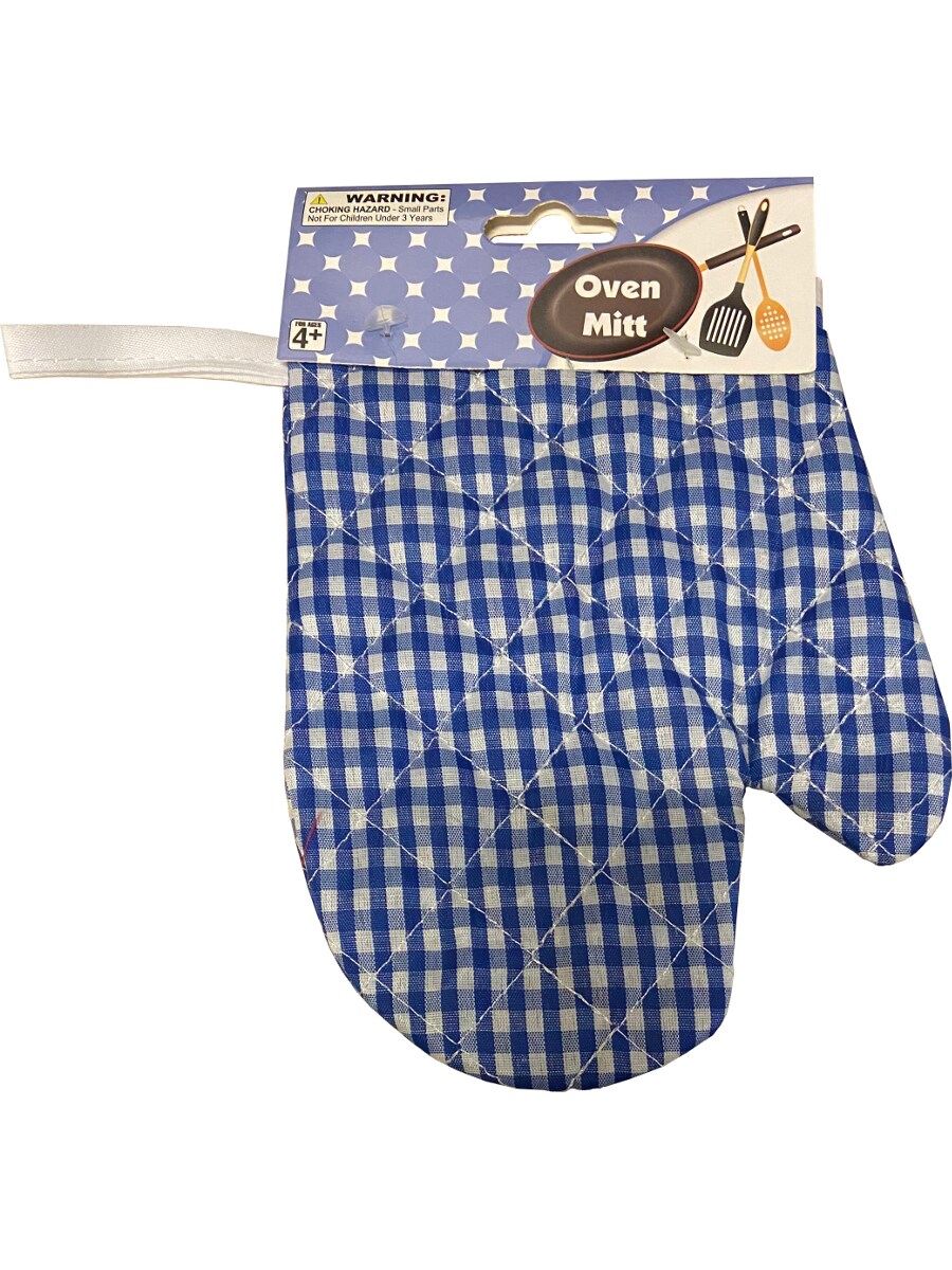 Child&#x27;s Blue Chef Play Faux Mitt Costume Accessory Set