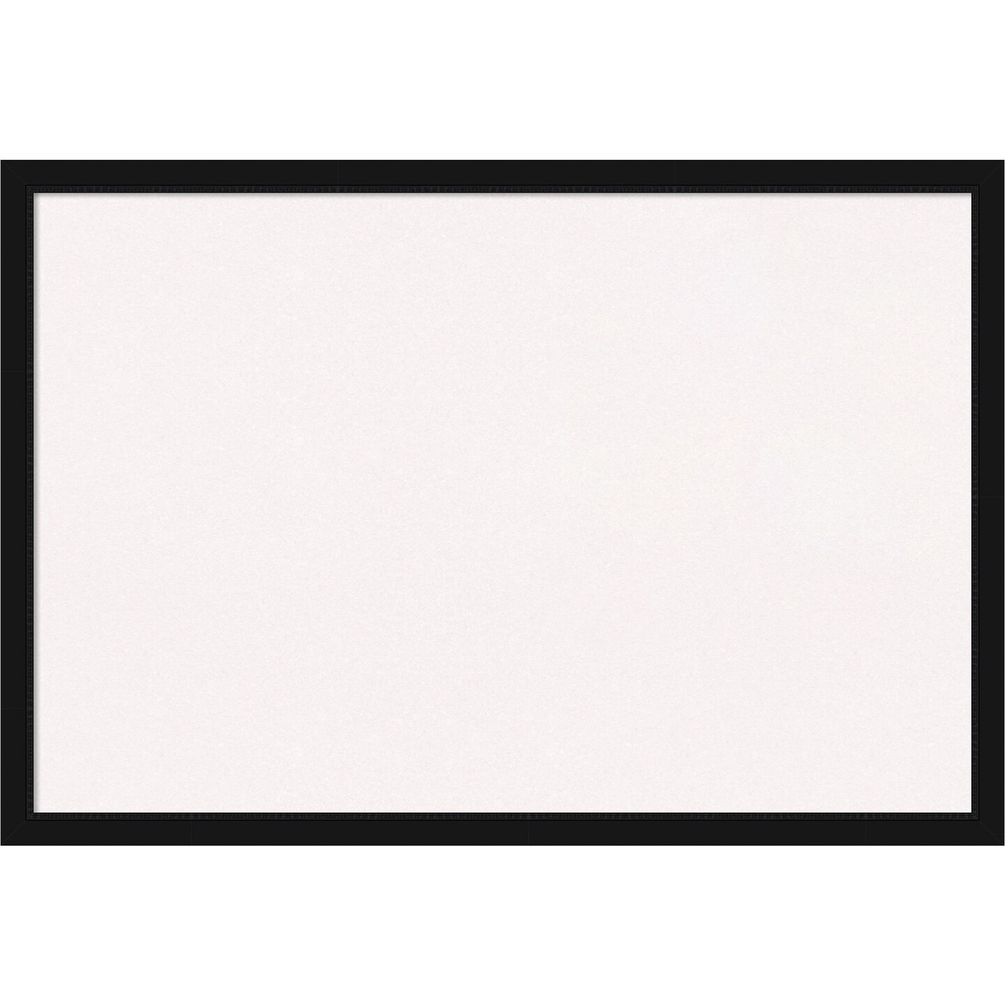 Avon Black Narrow Framed Corkboard, White Cork