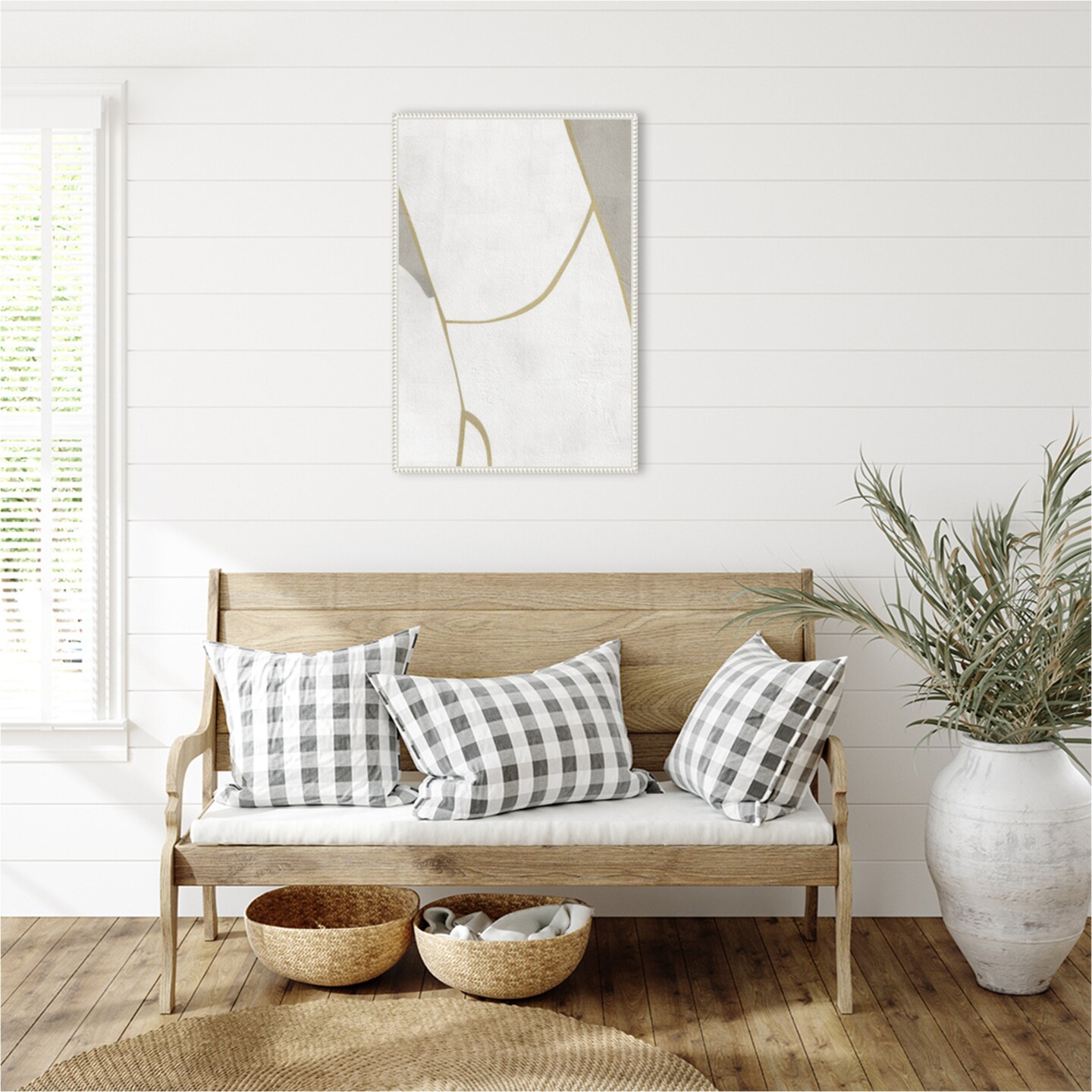 Ancestry #6 by Annike Limborco Framed Canvas Wall Art