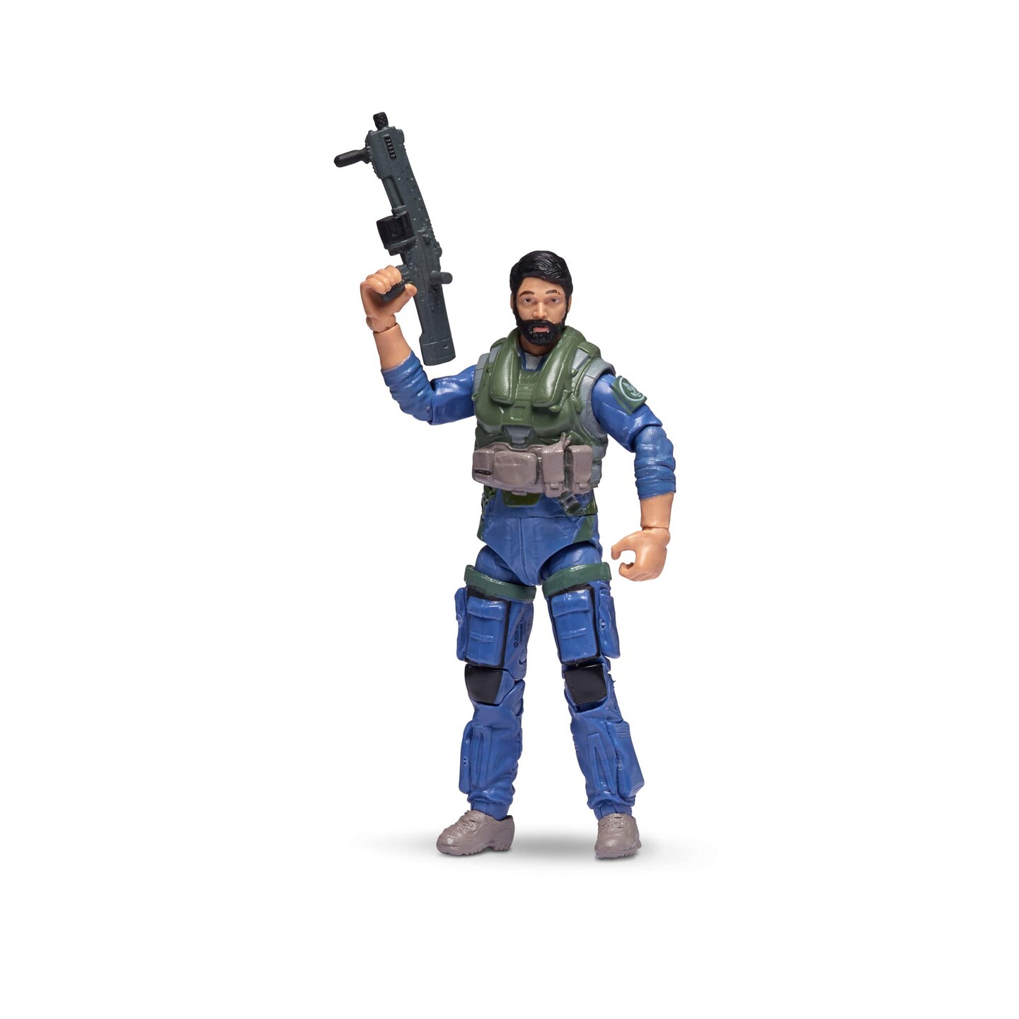 HALO 4&#x22; &#x201C;World of Halo&#x201D; The Pilot Figure with Bulldog Shotgun, HLW0003