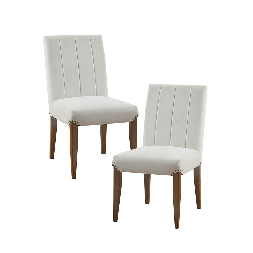 Gracie Mills Tyrone Set Of 2 Channel Tufting Dining Chair - Grace-14352