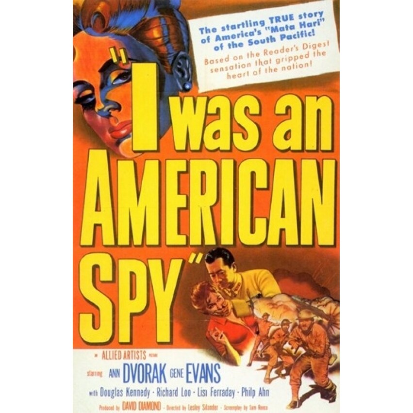 Pop Culture Graphics I Was an American Spy Movie Poster (11 x 17) - Item  MOV200736