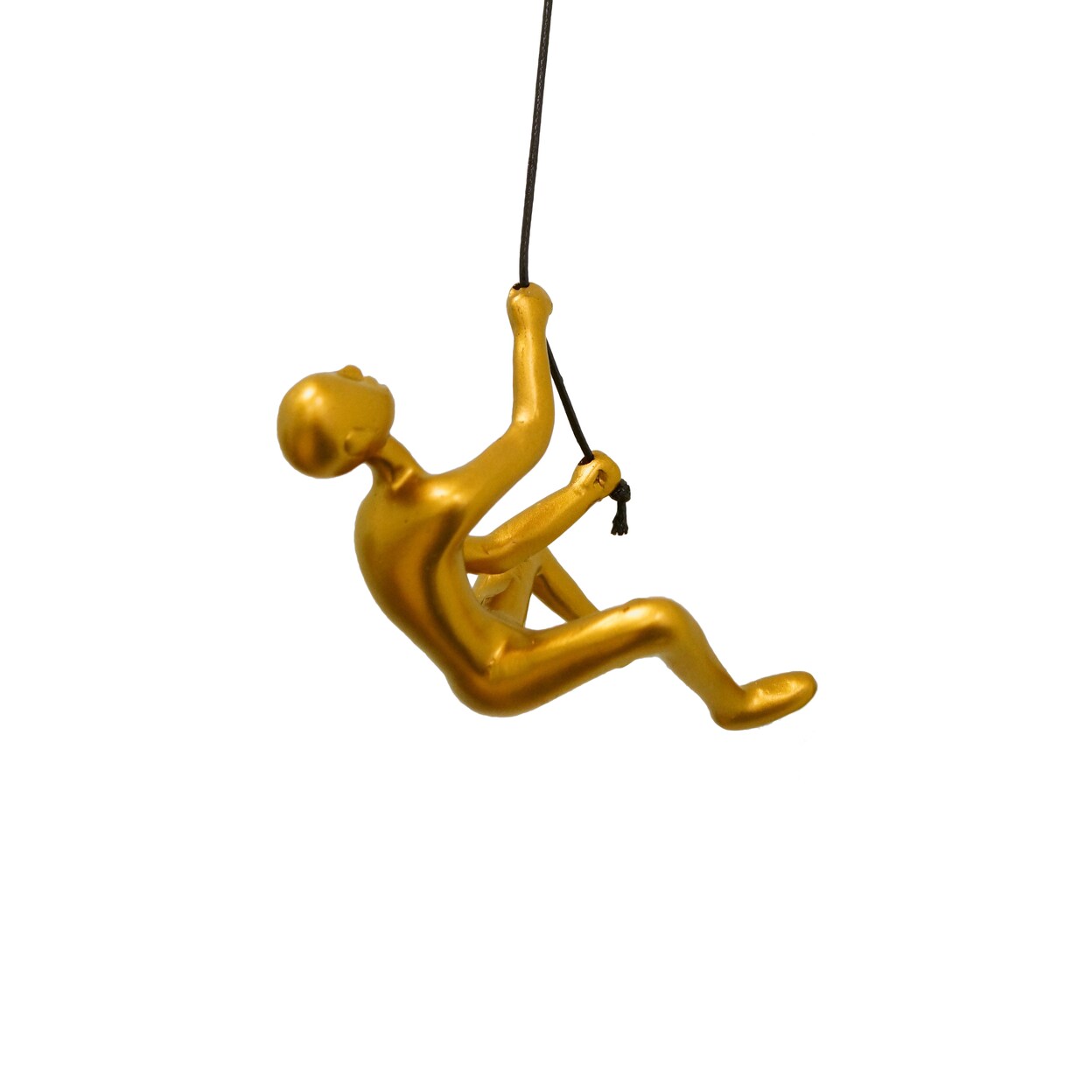 Climbing Man Wall Art Sculpture 2-Inch Resin Hanging Decoration
