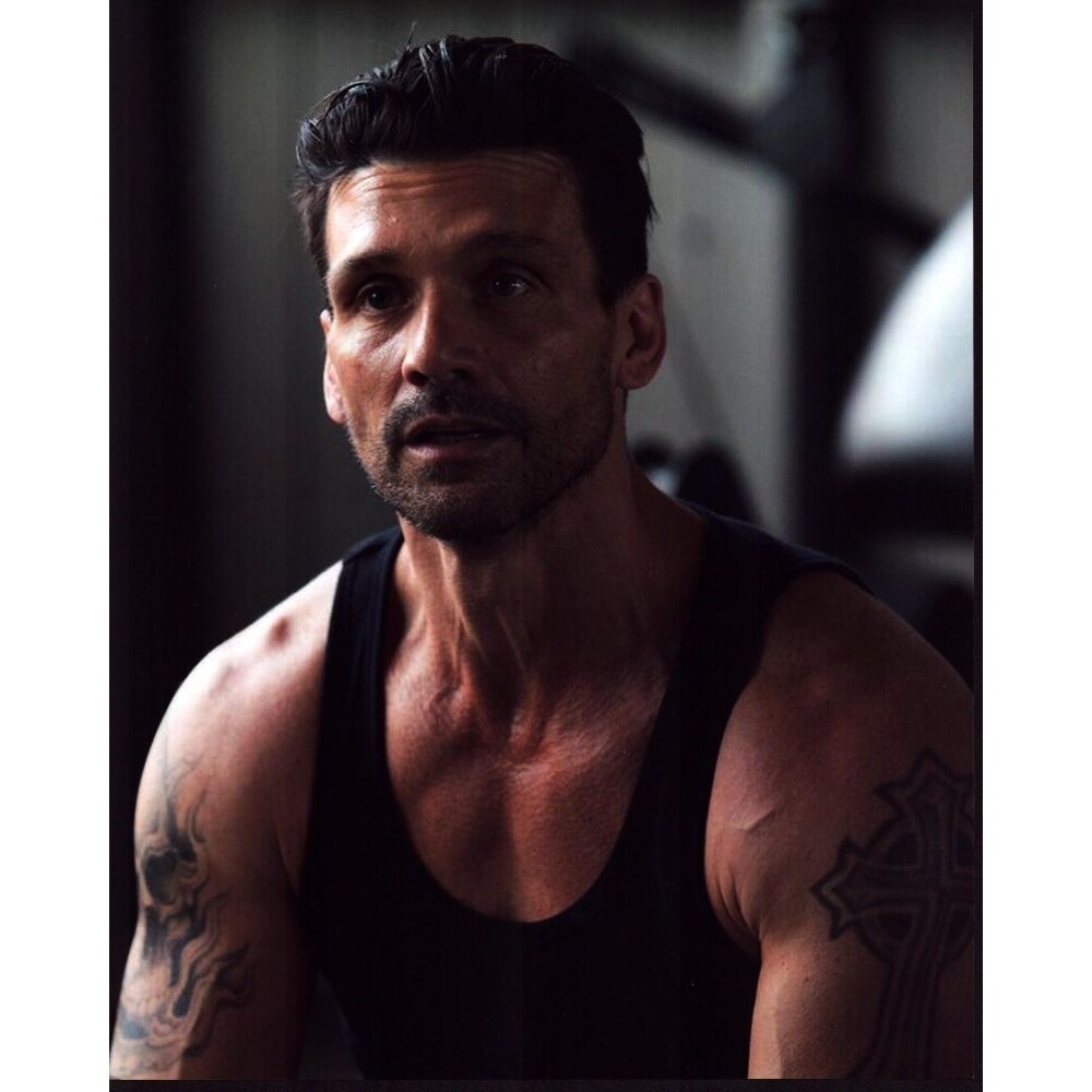 Posterazzi Frank Grillo In Back Tank Top Photo Print  - Item  MVM02275