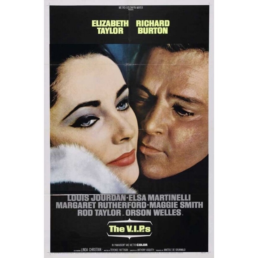 Pop Culture Graphics The V.I.P.s Movie Poster Print (27 x 40) - Item  MOVCB92060