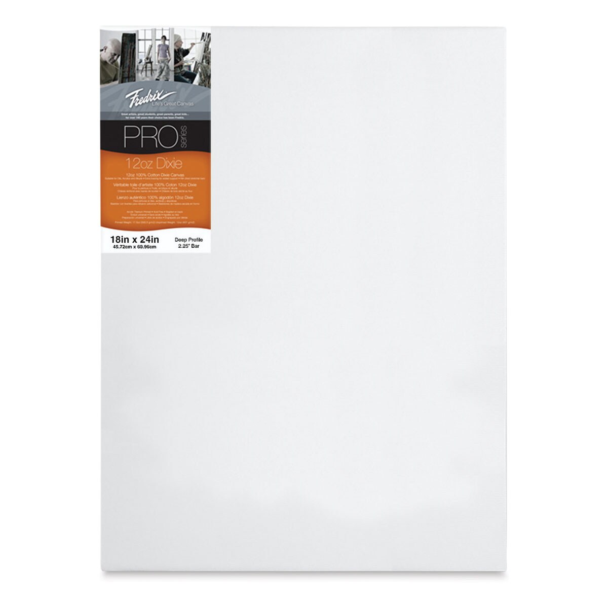 Fredrix Pro Series Dixie Museum Profile Canvas - 18