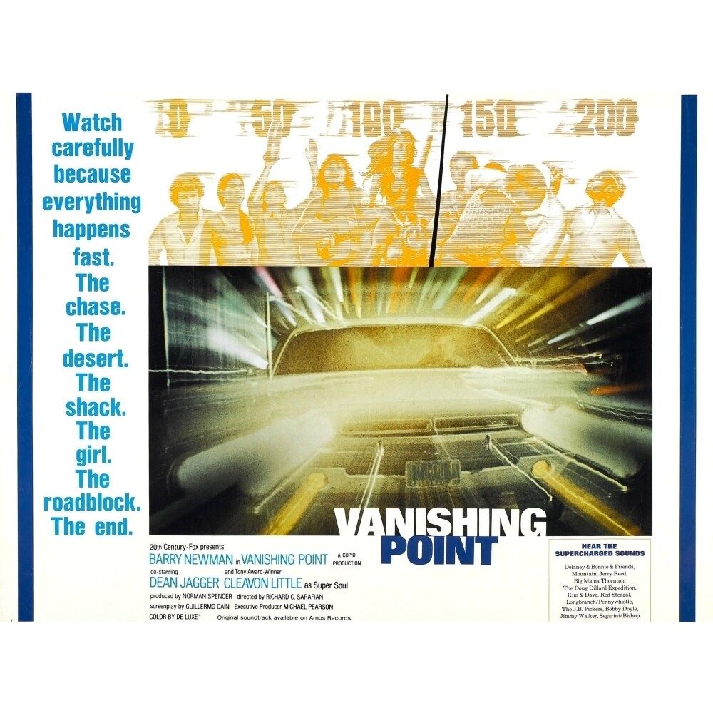 Posterazzi Vanishing Point 1971 Tm and Movie Poster Masterprint