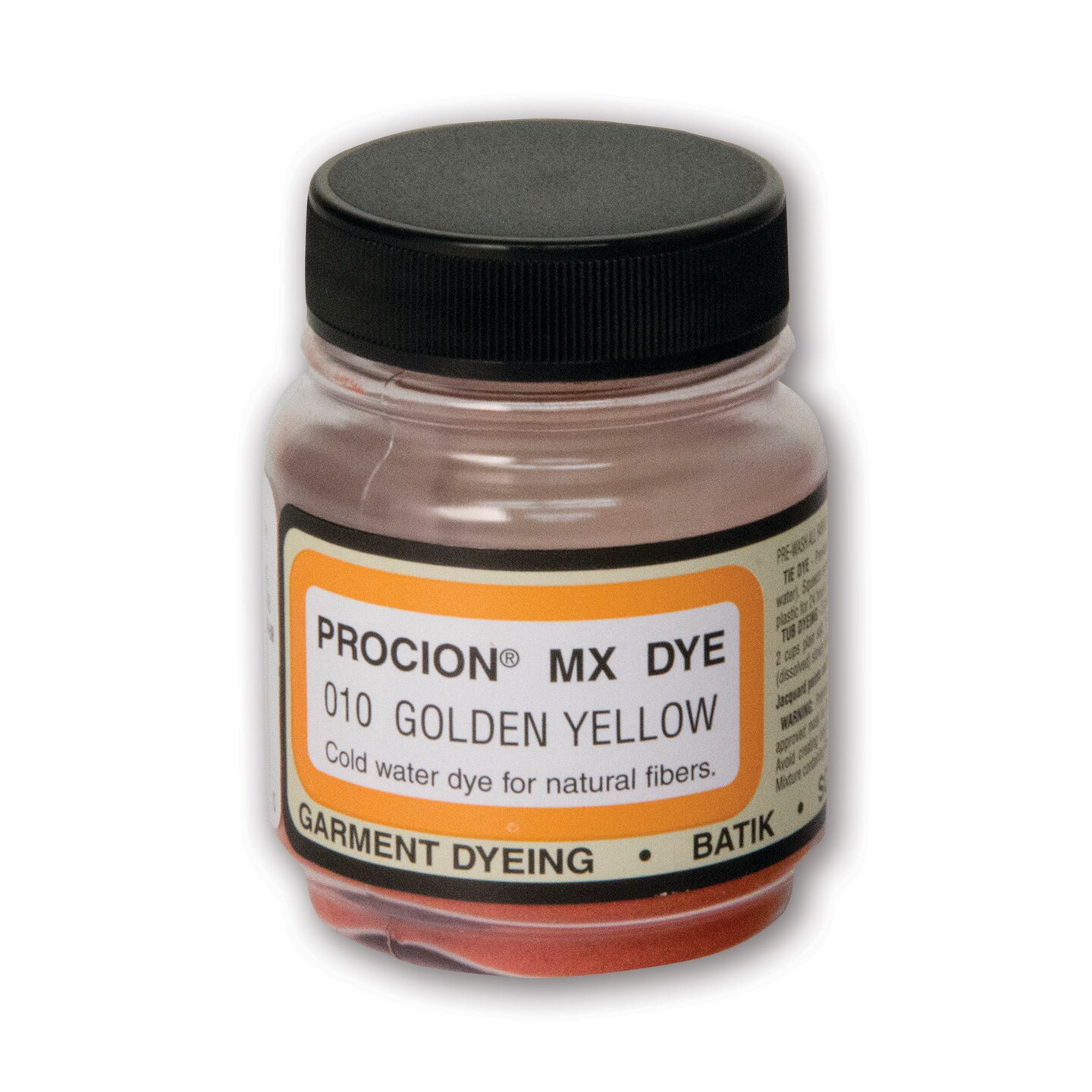 Jacquard Procion MX Fiber Reactive Dye, Golden Yellow