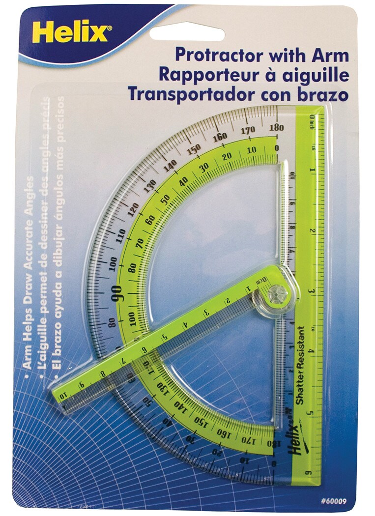 Helix Swing Arm Protractor, 6&#x22;