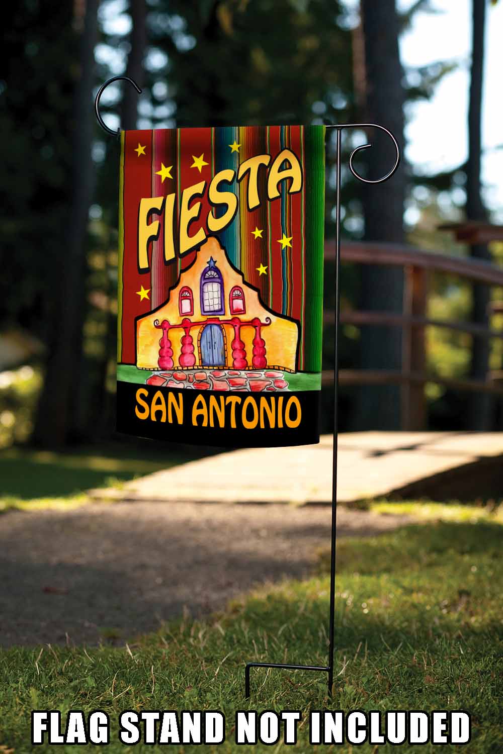 Casa Fiesta - San Antonio Decorative Texas Flag