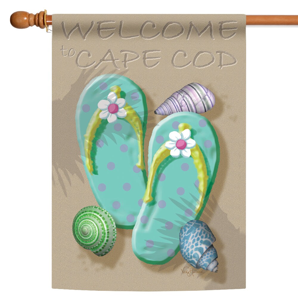 Welcome Flip Flop Cape Cod Decorative Cape Cod Flag Michaels