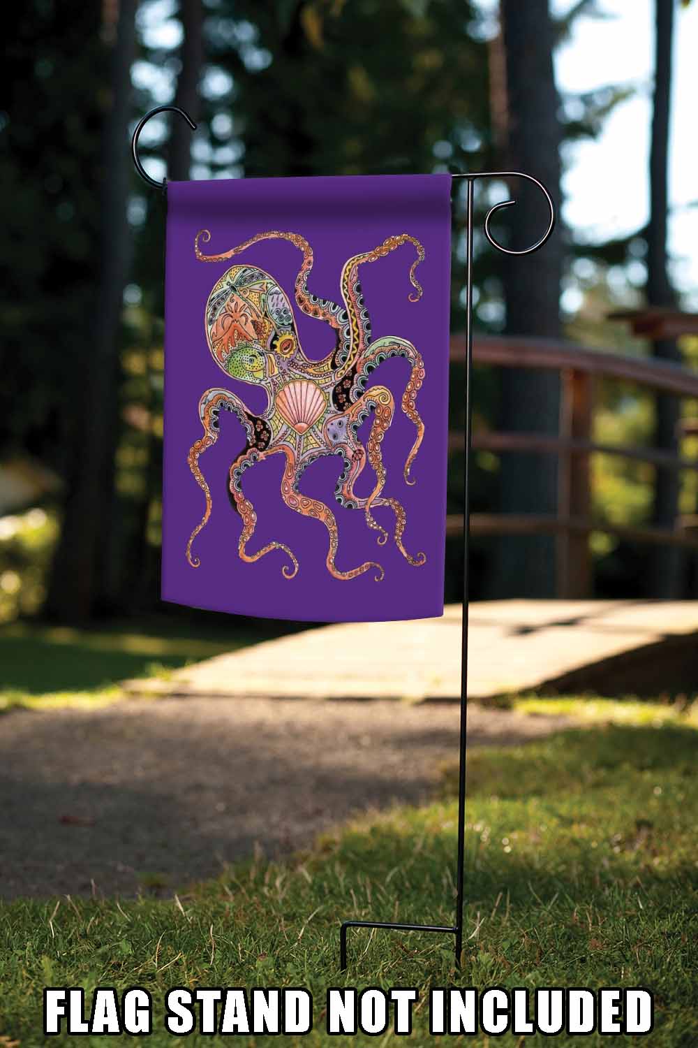 Animal Spirits- Octopus Decorative Octopus Flag