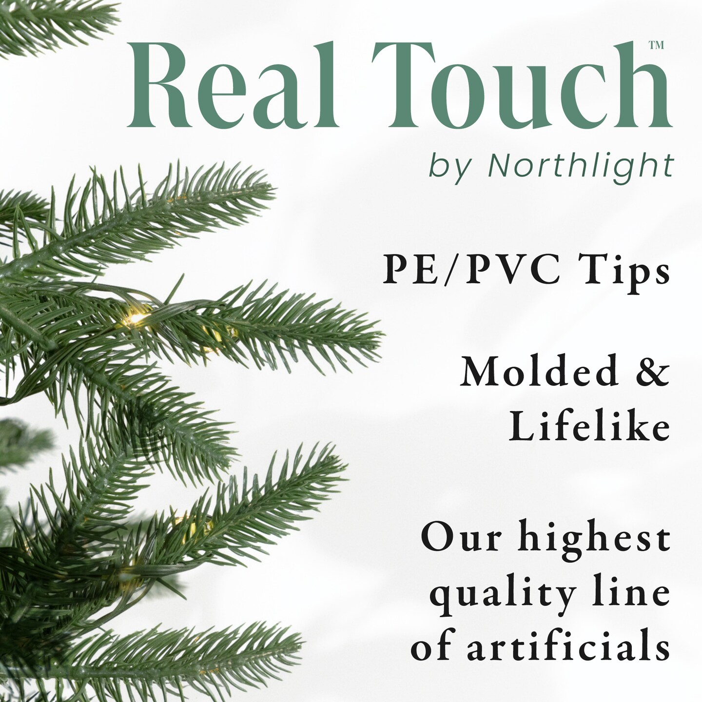 Northlight Jasper Balsam Fir Artificial Christmas Tree - Thumbnail 5