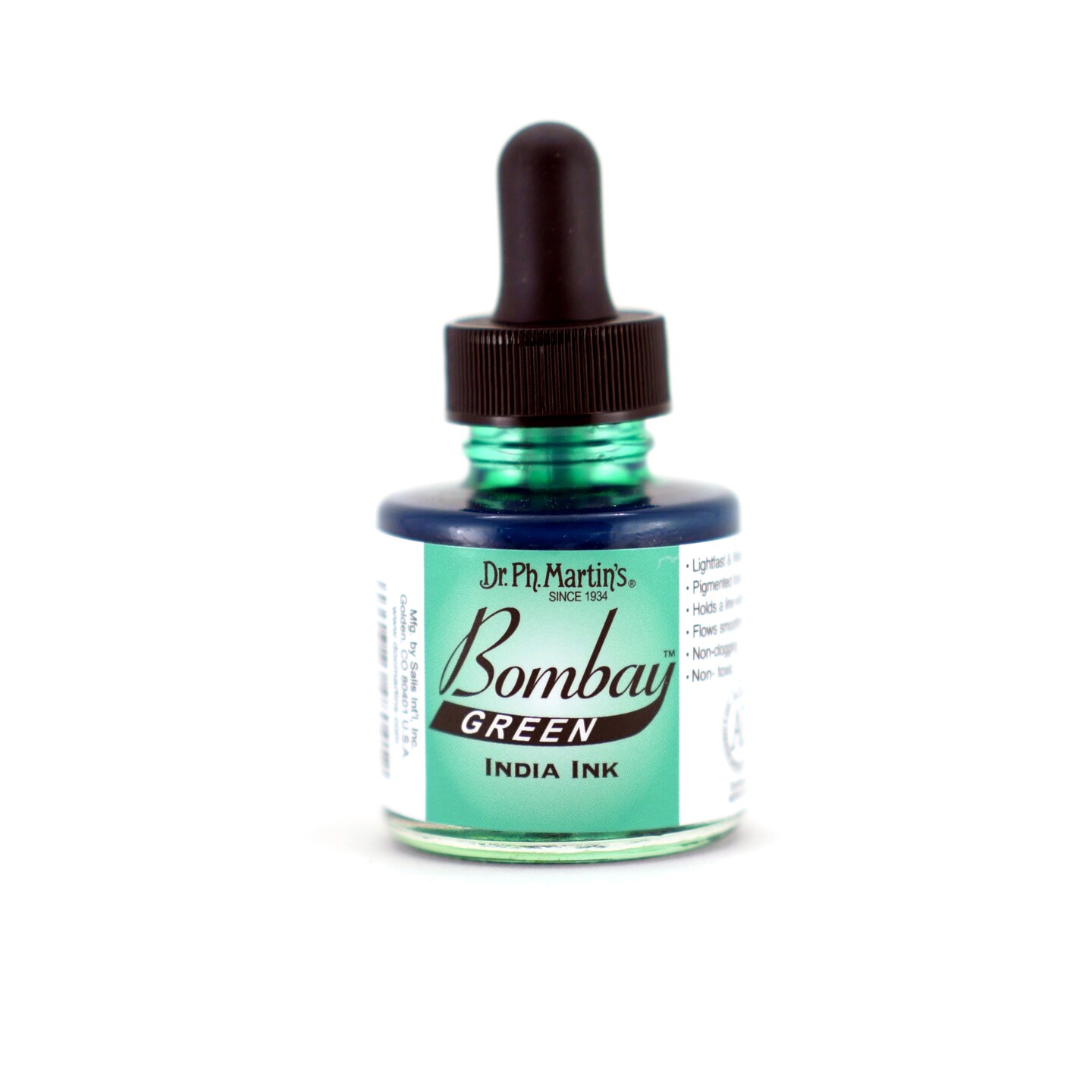 Dr. Ph. Martin&#x27;s Bombay India Ink, 1 oz., Green