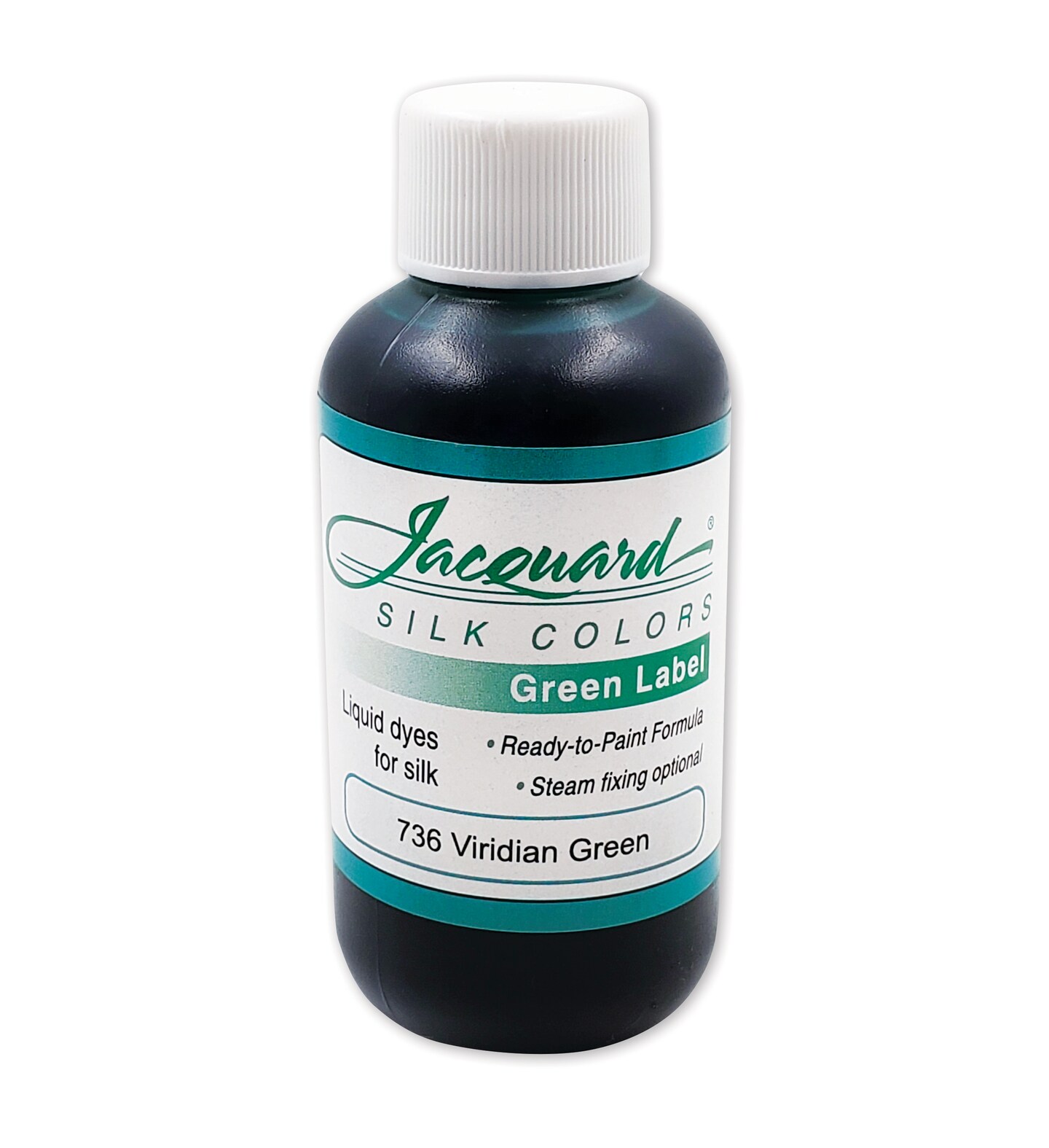 Jacquard Silk Color, 60ml, Viridian Green Michaels