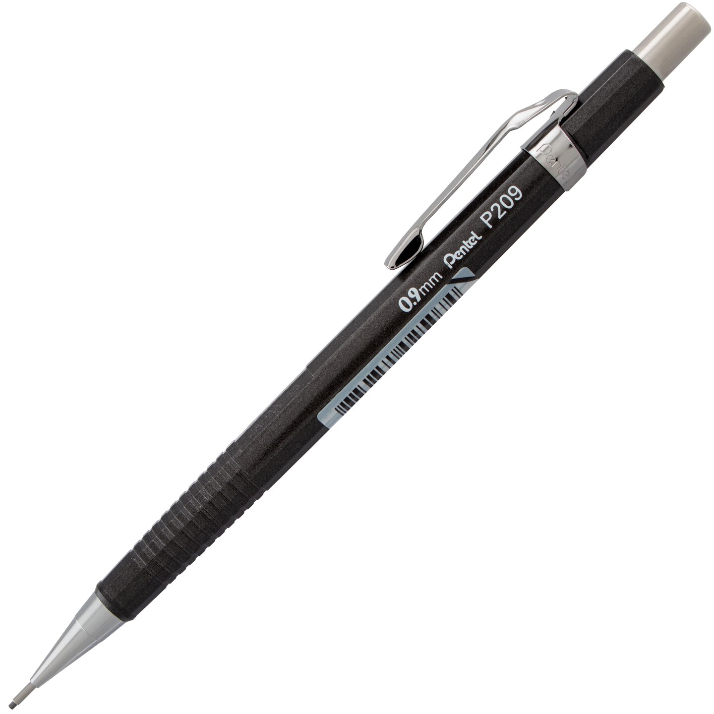 Pentel Sharp Mechanical Pencil, .9mm, Metallic Graphite