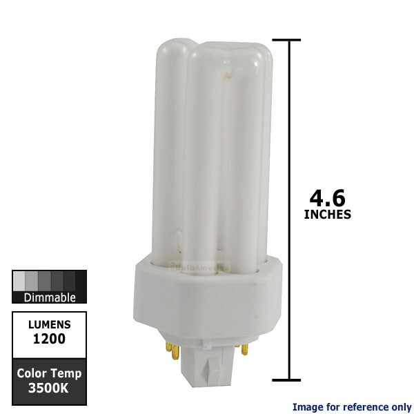 USHIO Compact Fluorescent 18w CF18TE/835 Dimmable Bulb