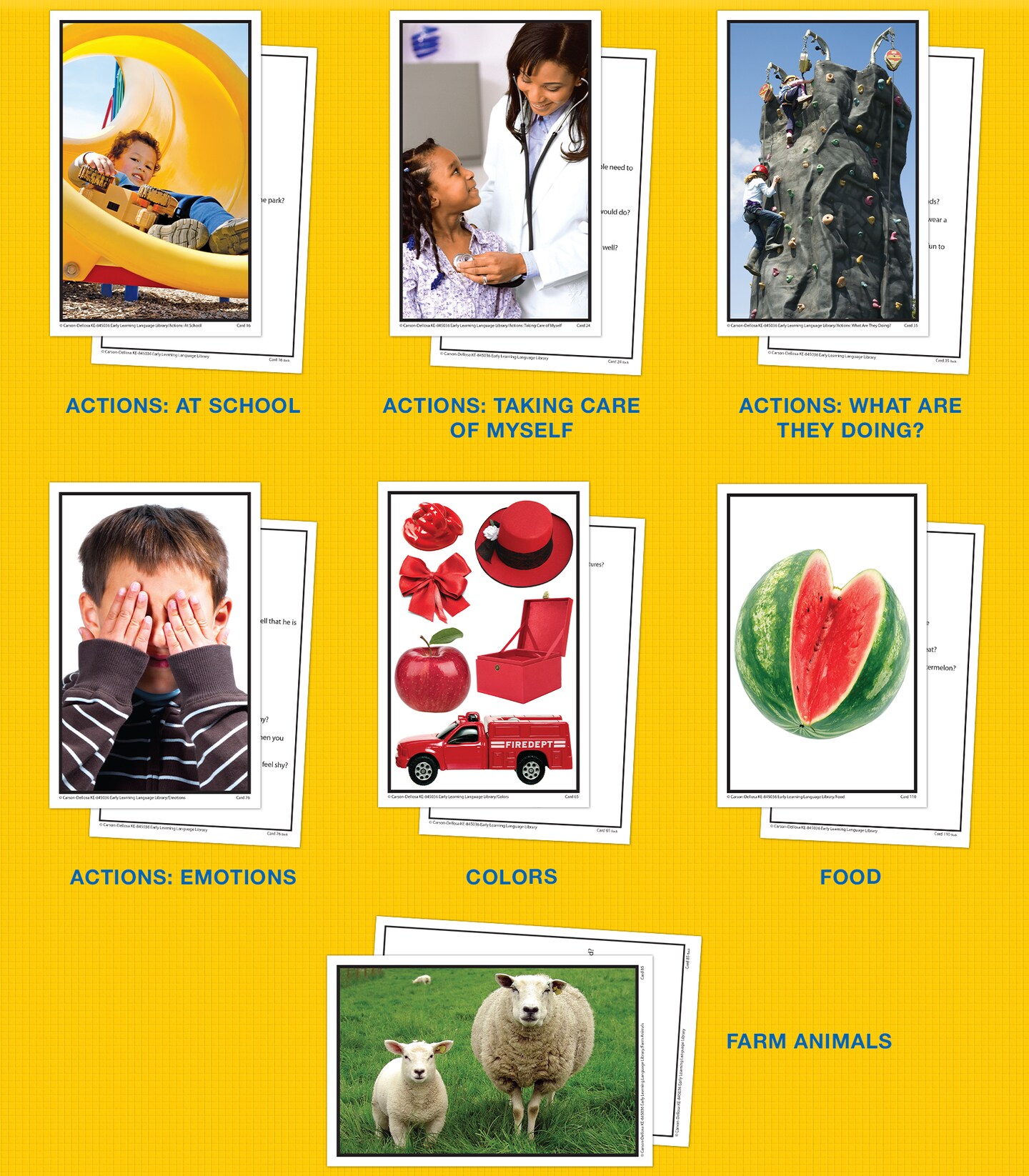 Key Education 160 Early Learning Toddler Flash Cards Ages 3+, Photographic Vocabulary Flash Cards for Toddlers, Toddler Speech Therapy Flash Cards for Preschool & Kindergarten Special Learners