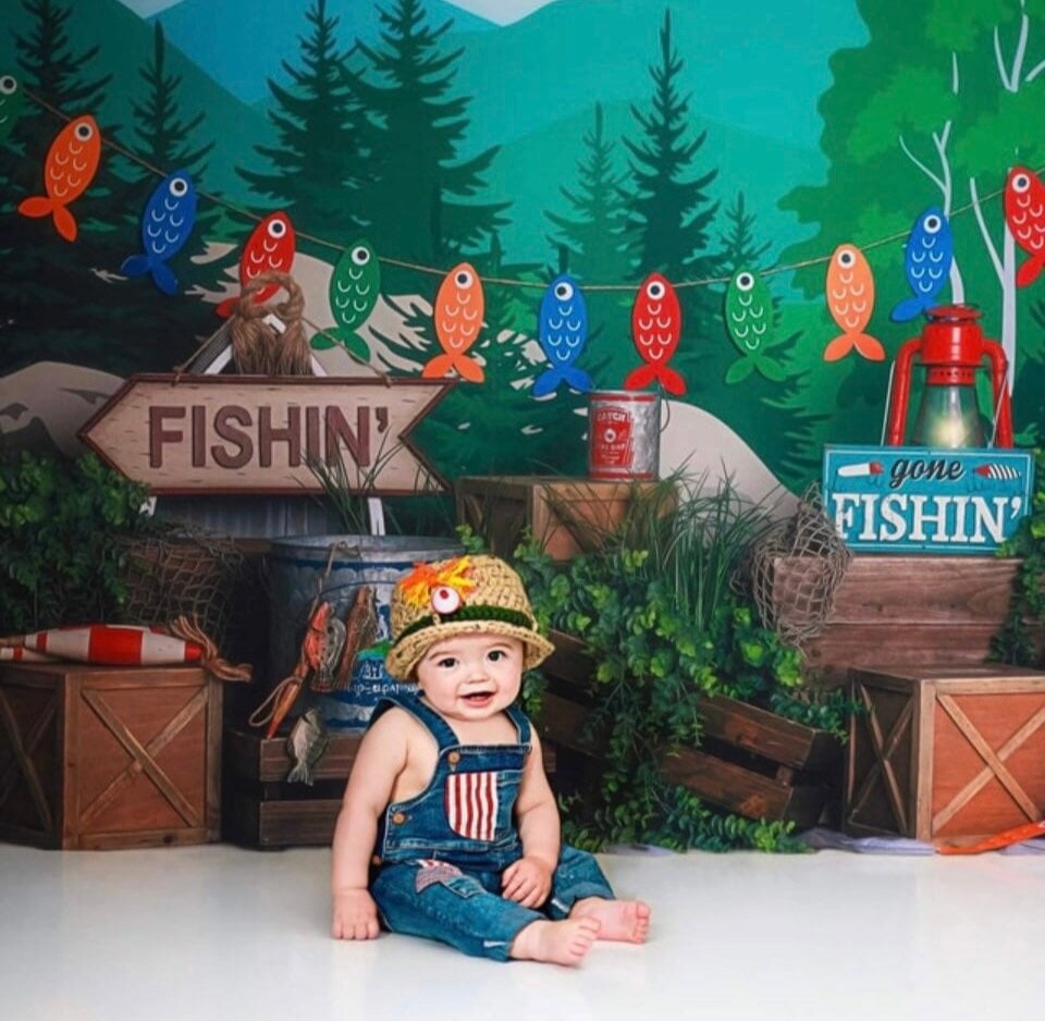 Infant Fishing Hat - Fishing Baby - Fisherman Hat - Newborn Fishing - Fishing  Hat - Fishing Bobber - Fisherman Baby Shower - Fisherman Gift
