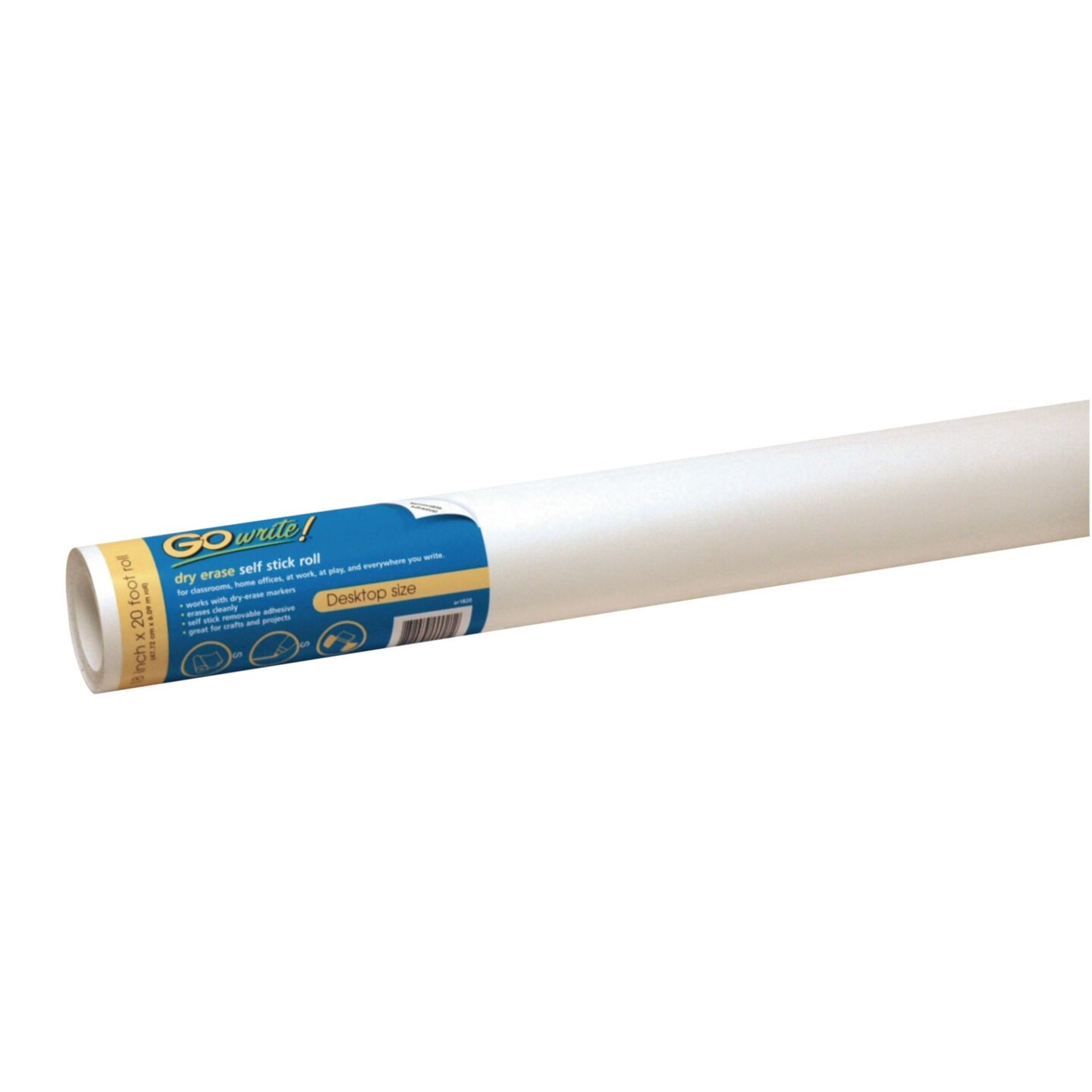 GoWrite!&#xAE; Dry Erase Rolls, 18&#x22; x 20&#x27;