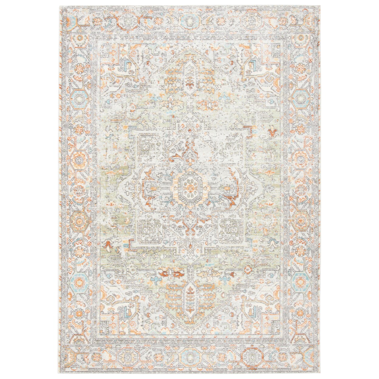 Safavieh   Aria Collection ARA580W Sage / Beige Rug