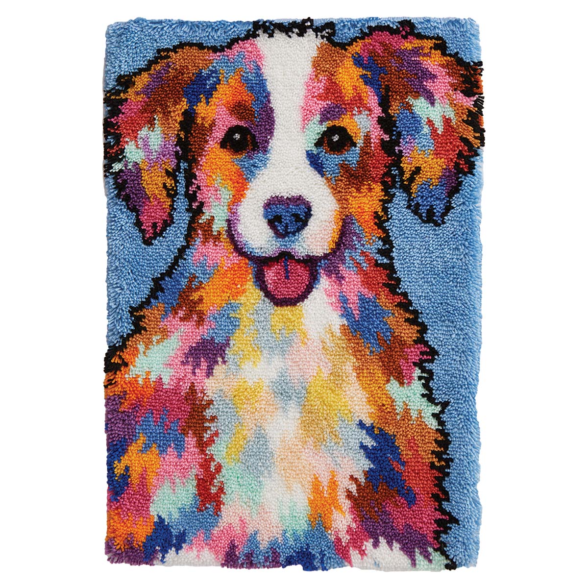 Herrschners  Colorful Canine Latch Hook Kit