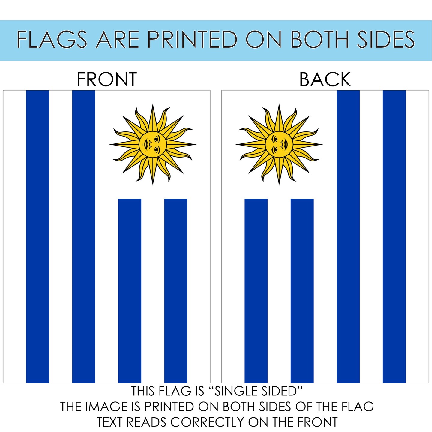 Flag of Uruguay Decorative  Flag