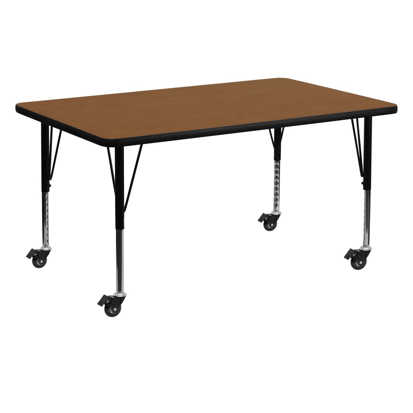 Emma and Oliver Mobile 30x60 Rectangle HP Laminate Preschool Activity Table