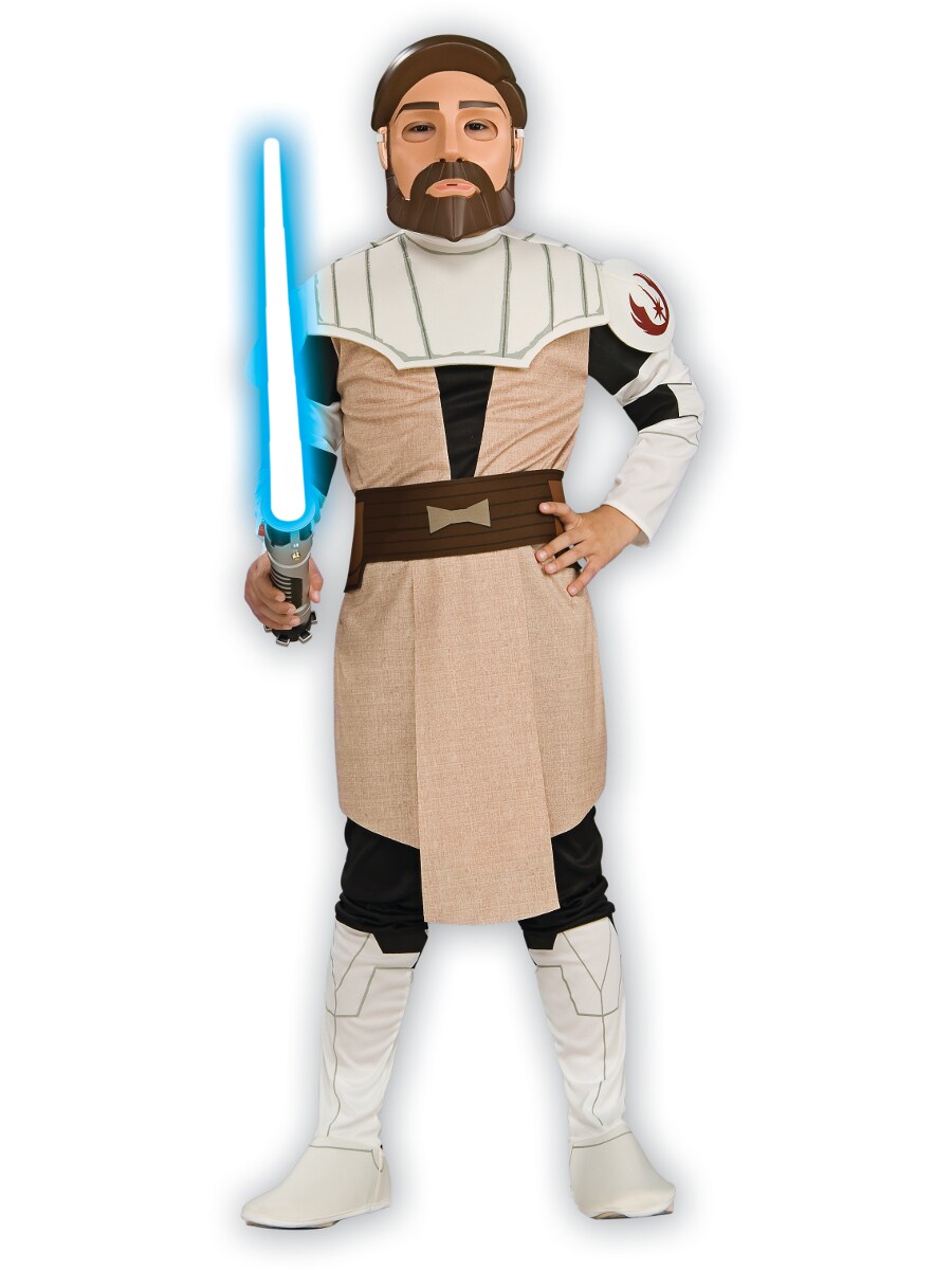 Star Wars The Clone Wars Jedi Obi-Wan Kenobi Boy&#x27;s Costume