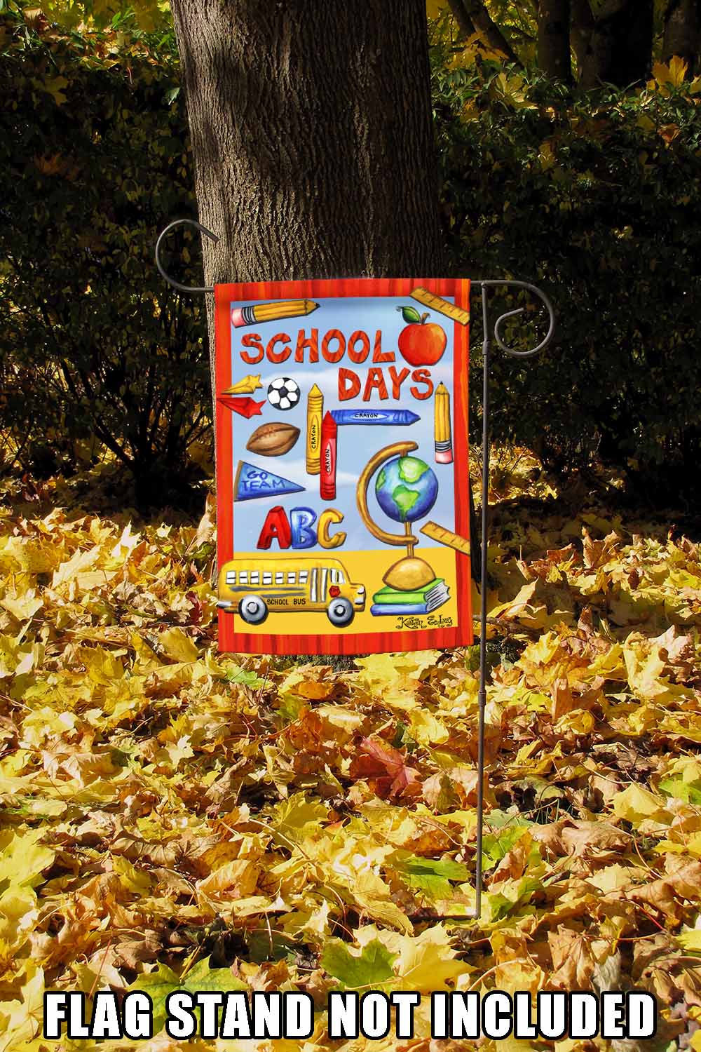 Classroom Collage Decorative Classroom Flag