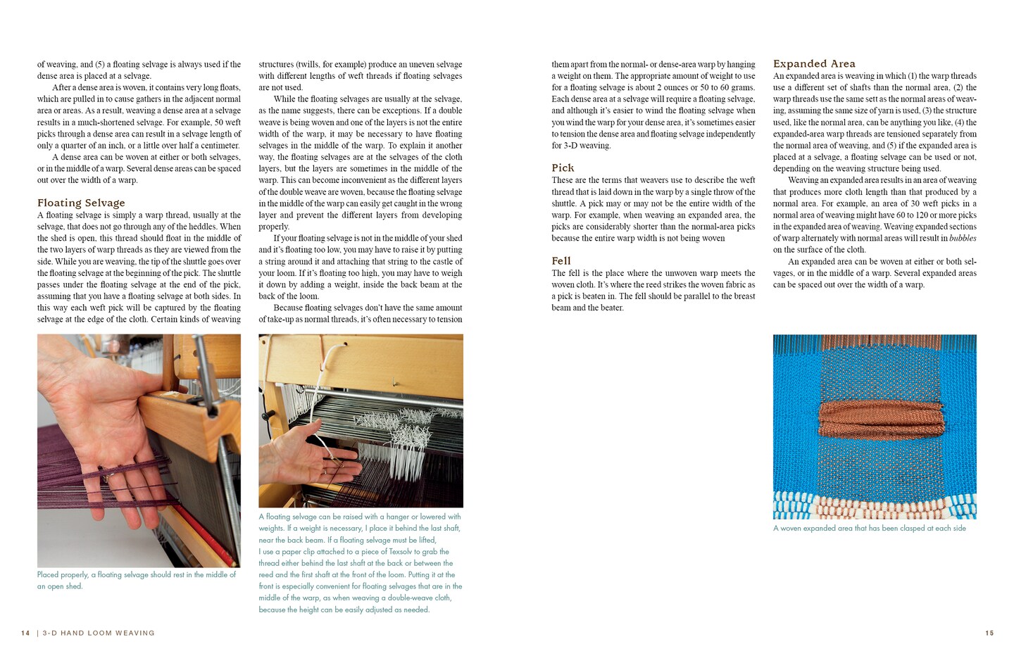 3-D Hand Loom Weaving