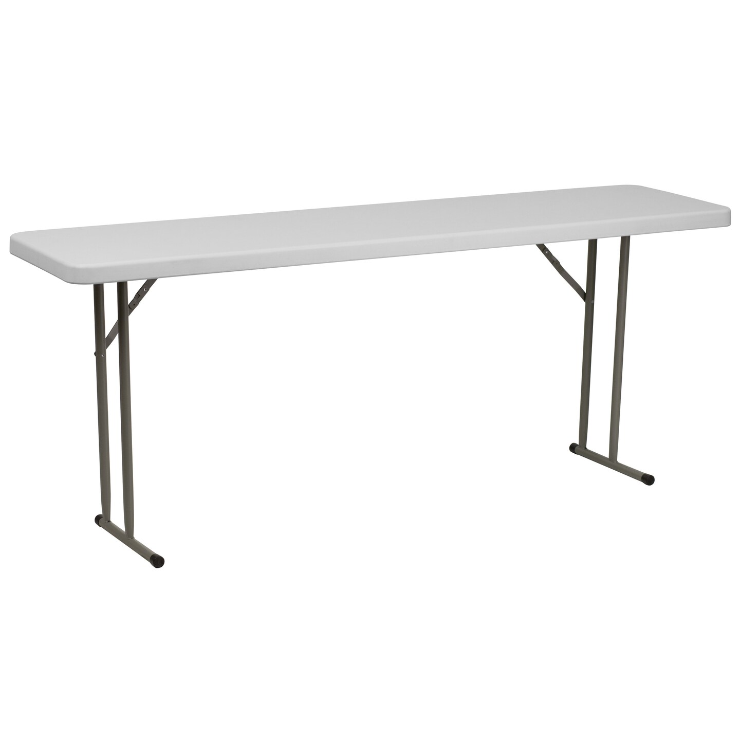 Emma and Oliver 70.8 Inch Plastic Folding Training Table