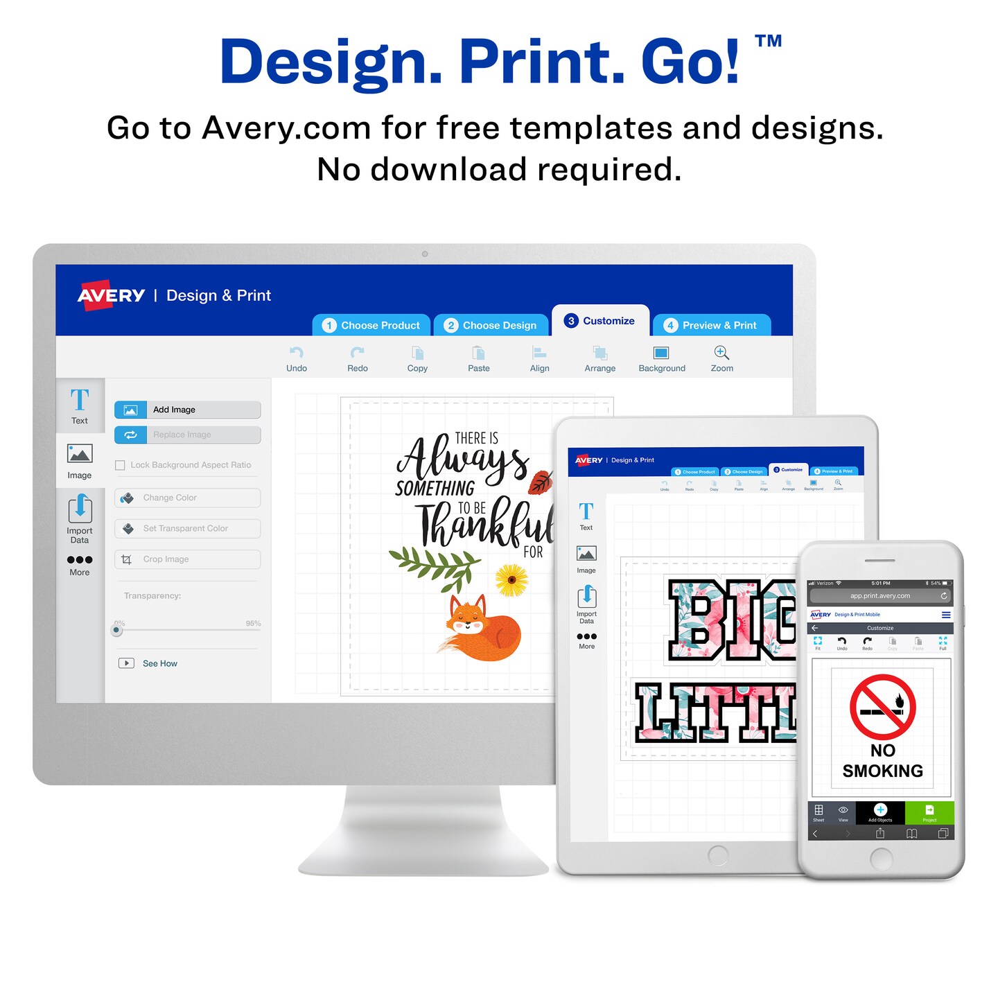 Avery Printable Magnet Sheets, 8.5&#x22; x 11&#x22;, Inkjet Printer, 2 Packs, 10 White Magnetic Sheets Total (5814)