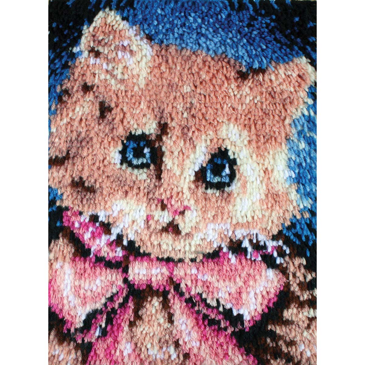 WonderArt  Prize Kitty Latch Hook Kit