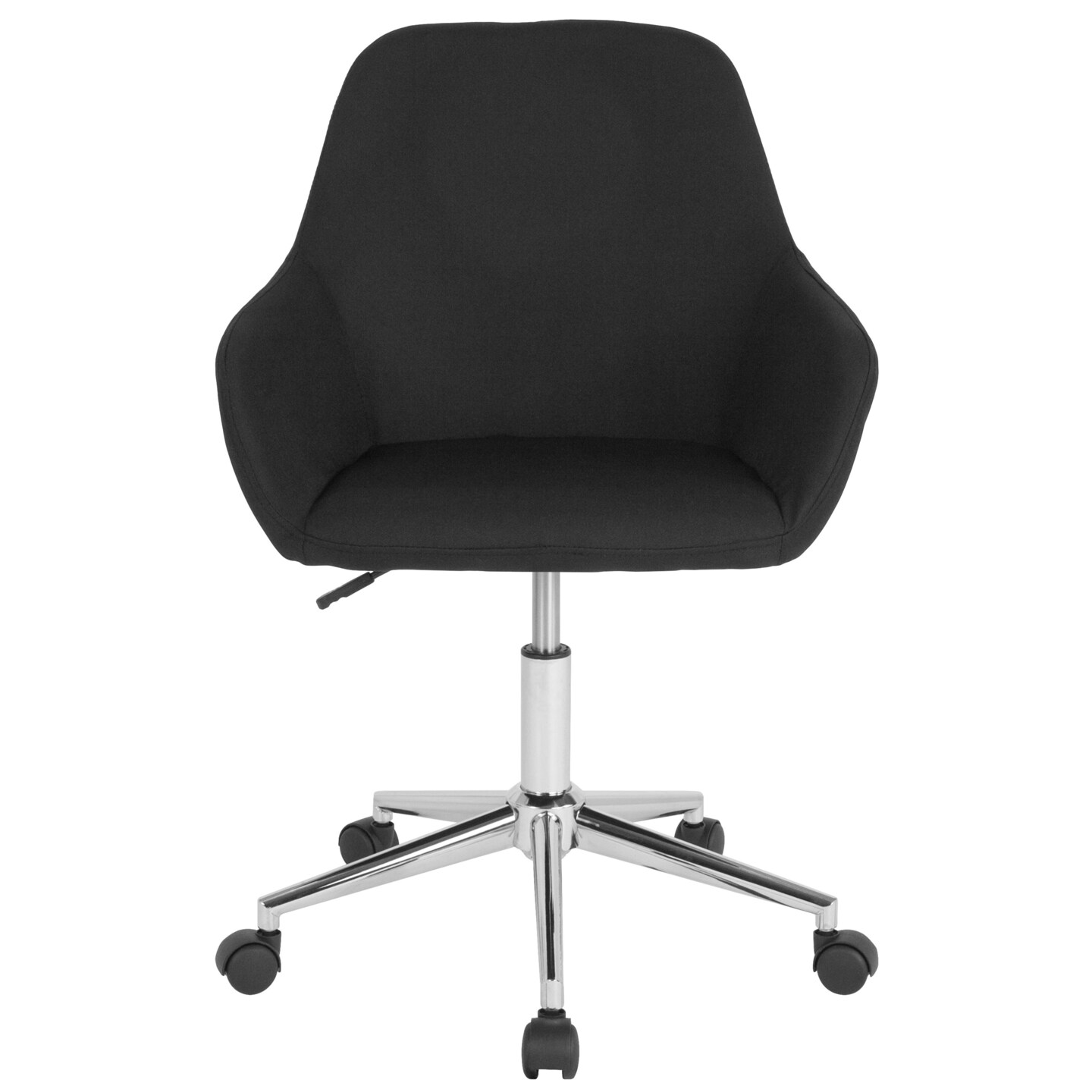 Merrick Lane Roma Home Office Bucket Style Chair with 360 Degree Rotating Swivel