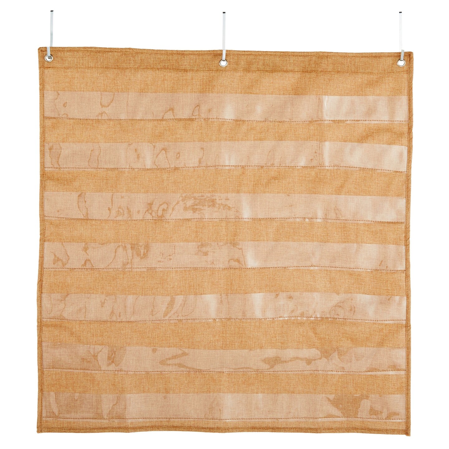 Burlap Pocket Chart with 7 Pockets for Classrooms Incentives, Chore Boards for Kids (28 x 28 In)