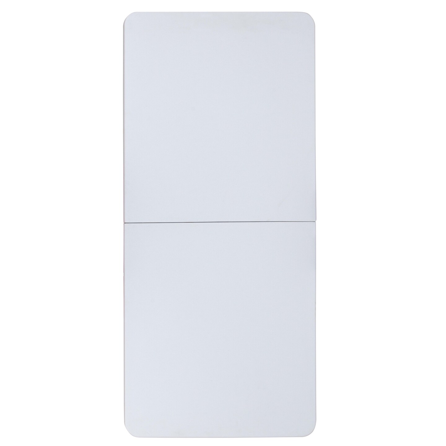 Emma and Oliver 5-Foot Height Adjustable Bi-Fold Plastic Banquet and Event Folding Table with Carrying Handle