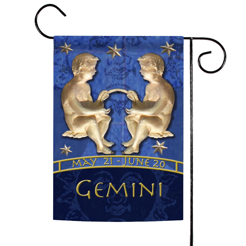 Zodiac-Gemini Decorative Gemini Flag
