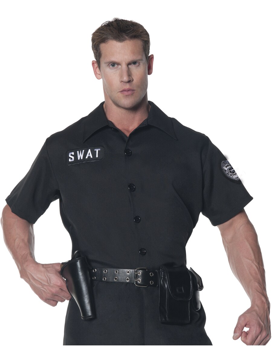 Men&#x27;s SWAT Costume Shirt