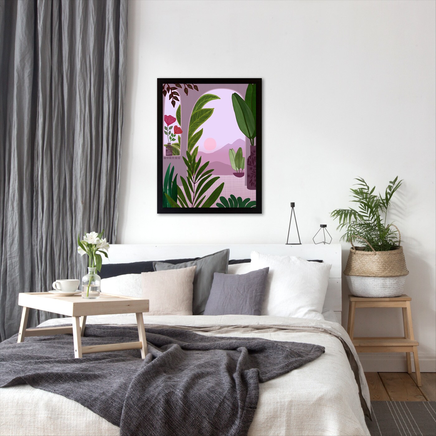 Tropical Morning by Modern Tropical Frame  - Americanflat