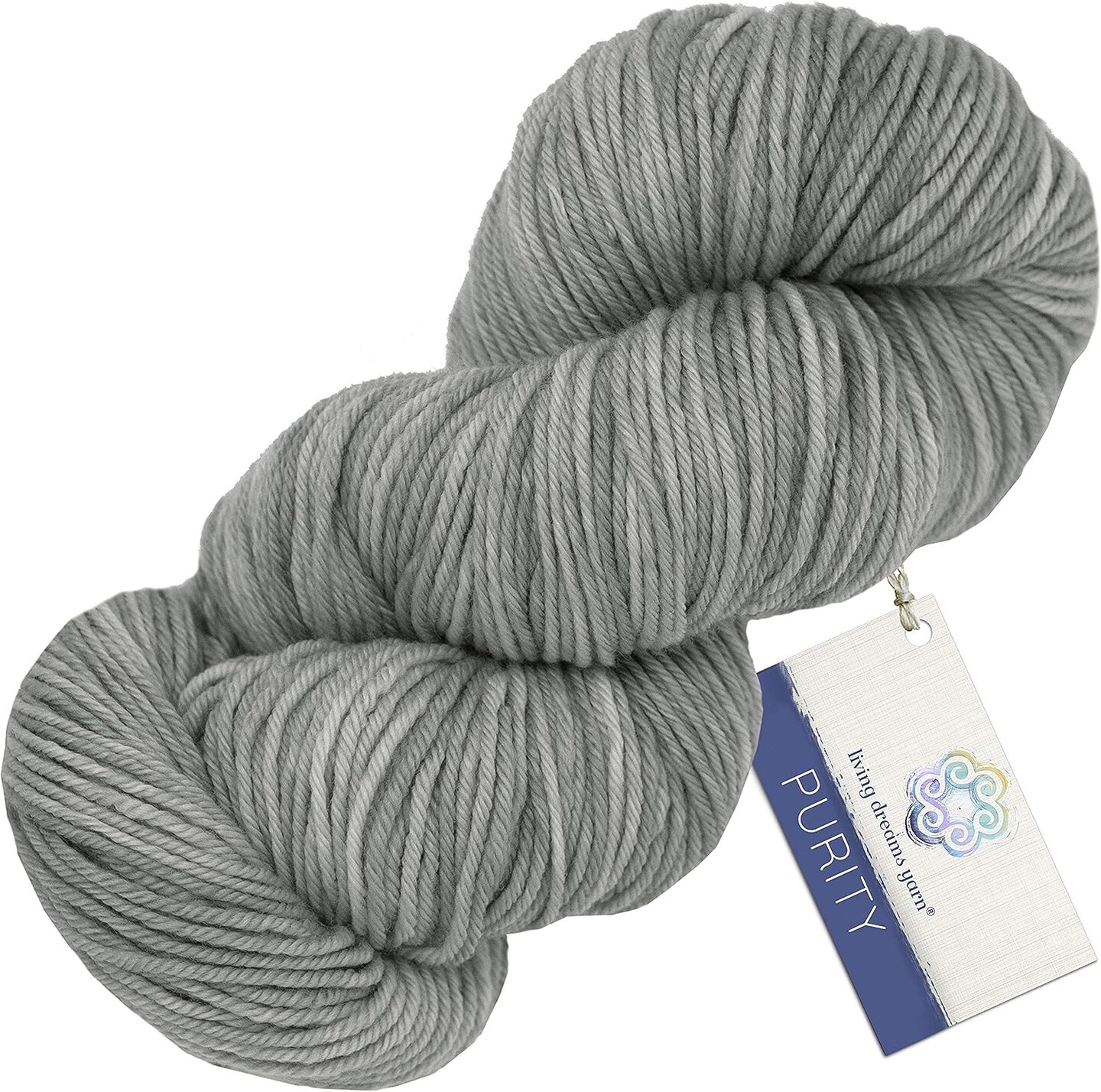 Living Dreams Purity: Organic Merino DK Yarn. Pacific Northwest Hand Dyed.